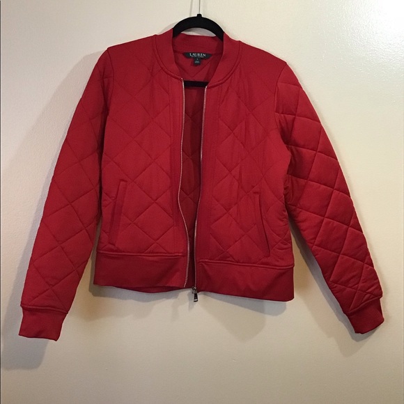 Red Ralph Lauren jacket - Picture 2 of 6
